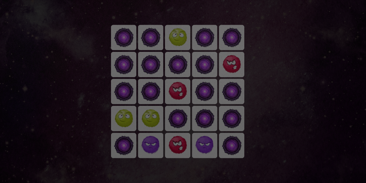 Grimmoji: the free browser game where every square hides a surprise